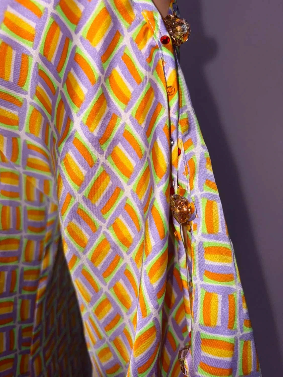 Lichte zomer blouse voor dames maat 36 met steentjes – photo 8